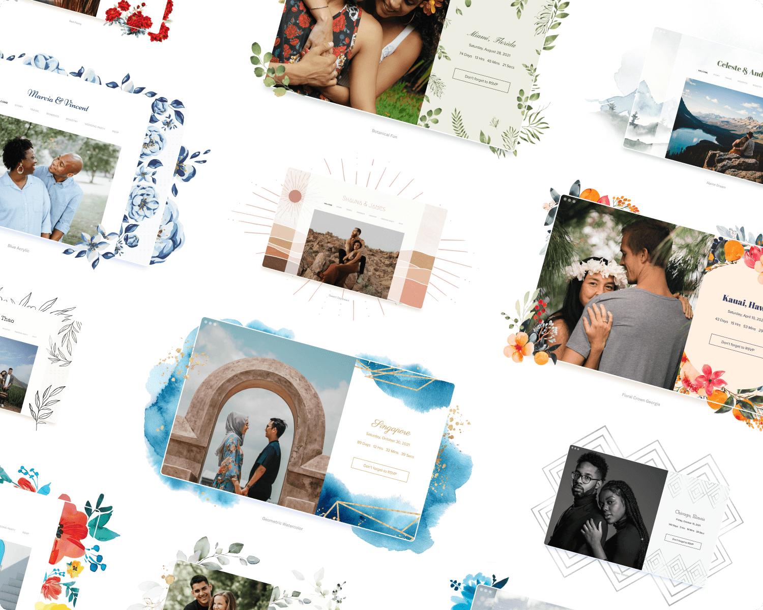Joy Wedding Website, Guest List, Invitations & More