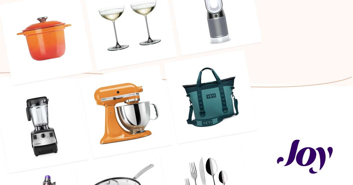 The 65 Best Wedding Registry Ideas for 2024 - Joy