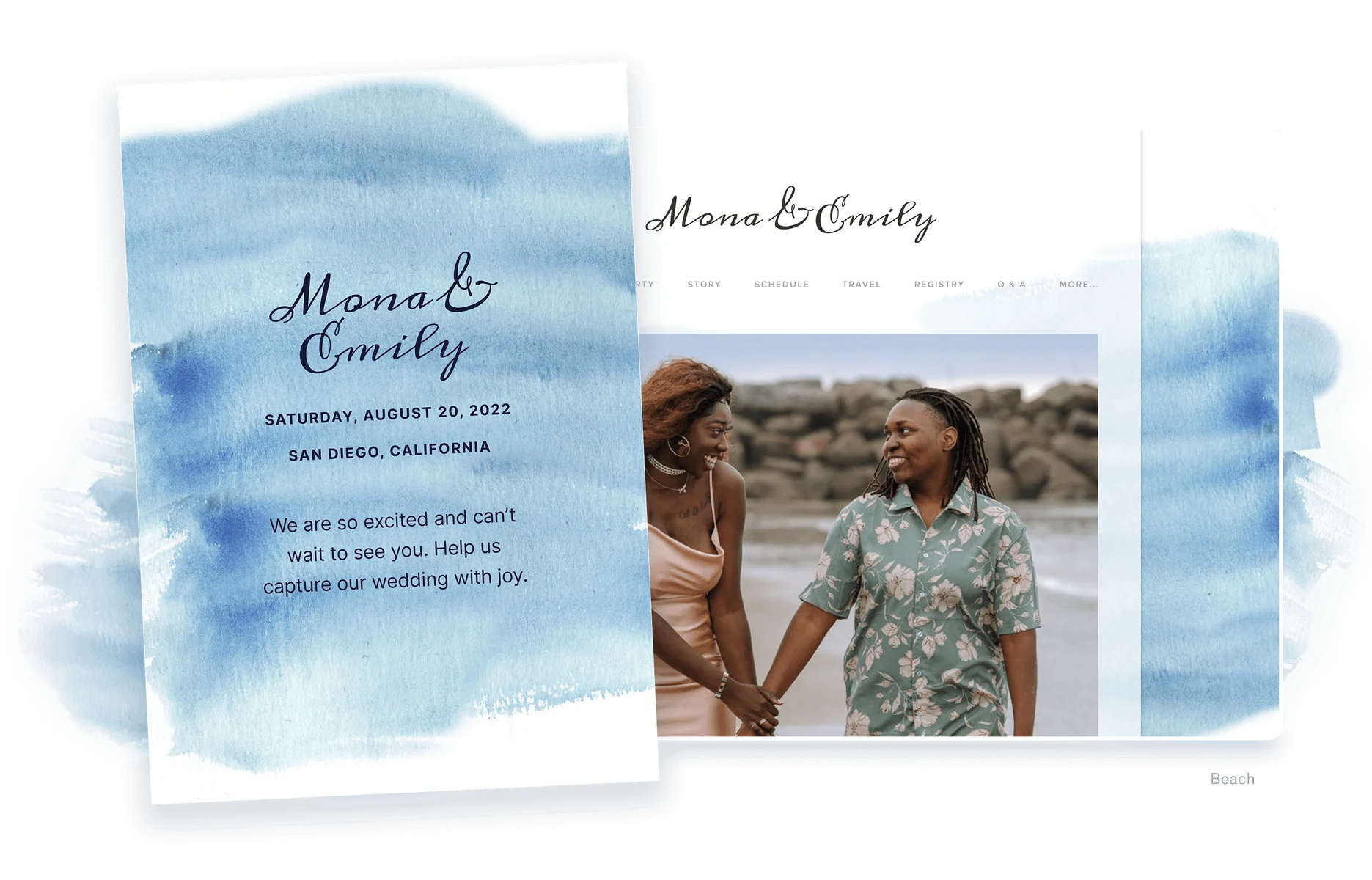 Marriage discount invitation online