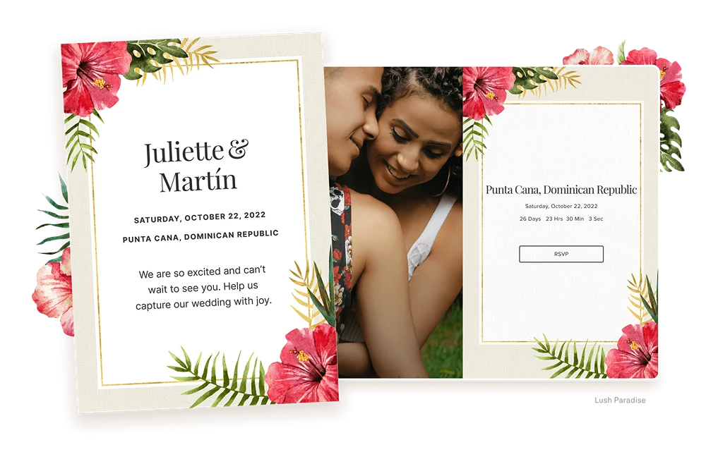 Wedding Invitations Paper + Free Online Templates Joy