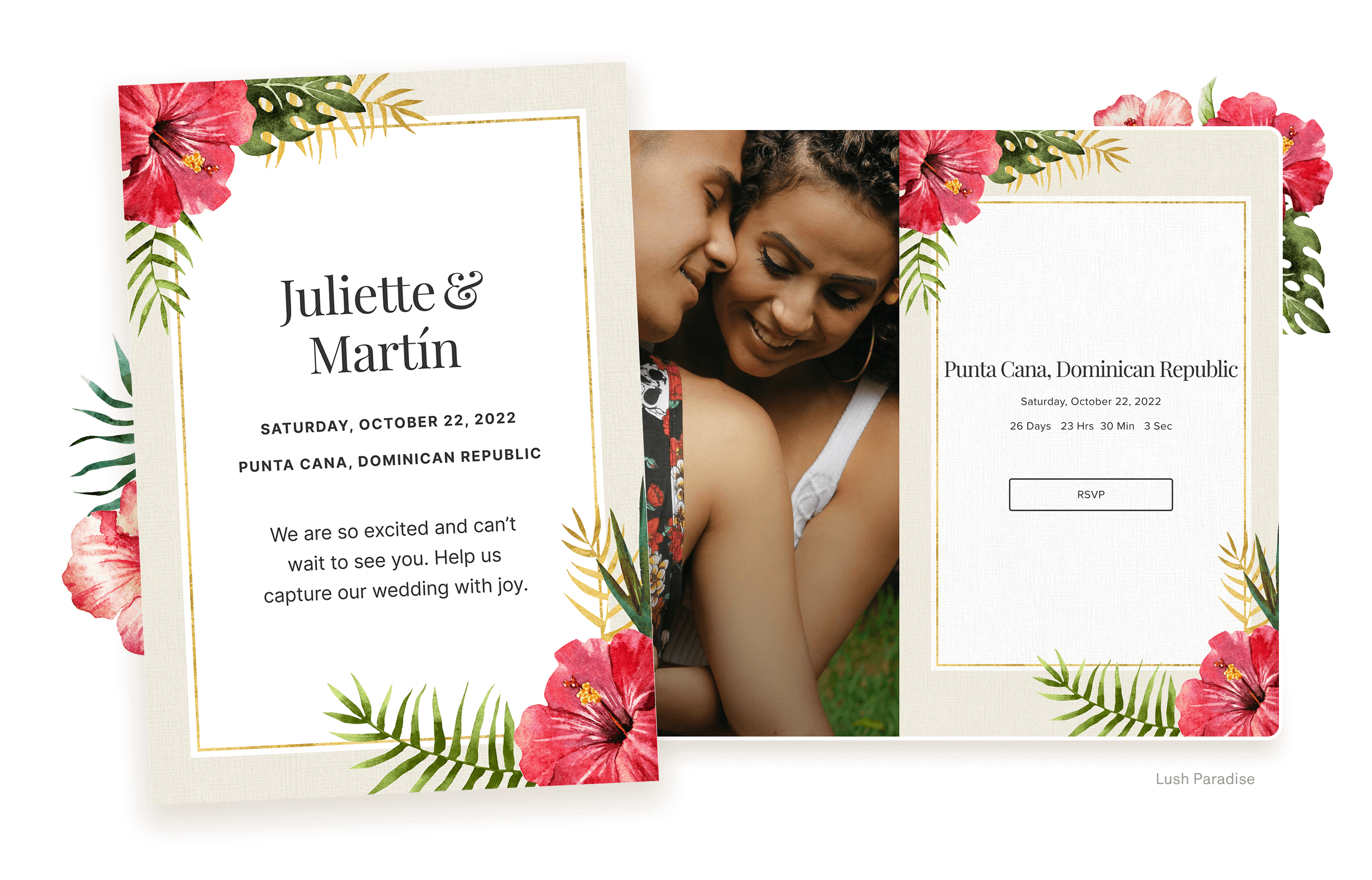 Save the Date Cards, Paper + Free Online Templates
