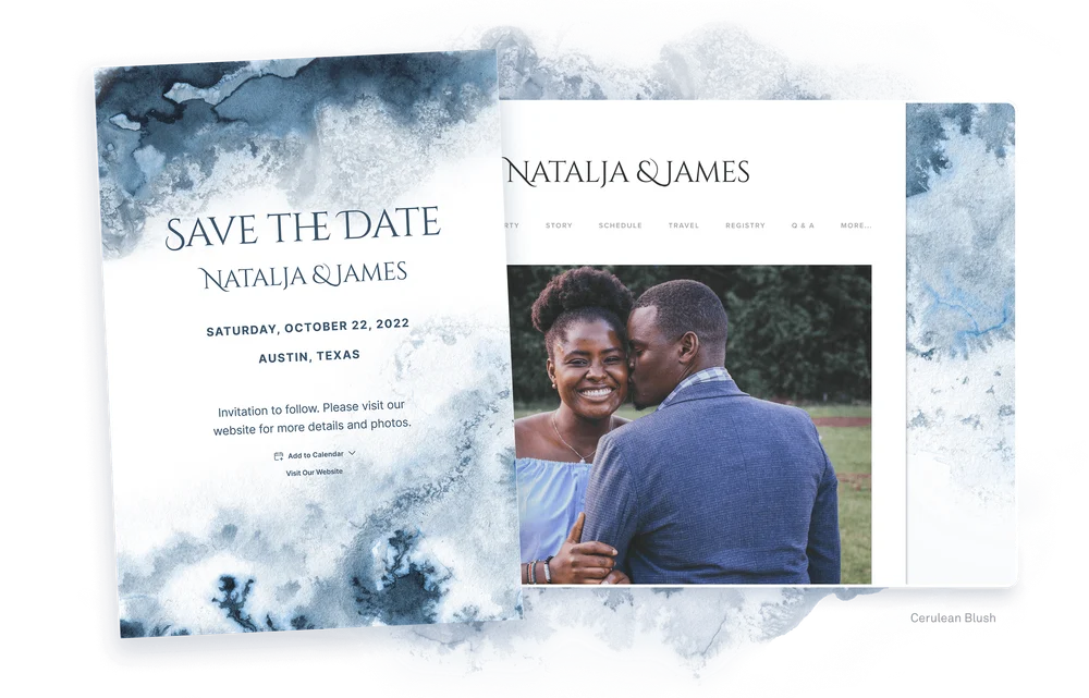 Save the date cards paper free online templates joy