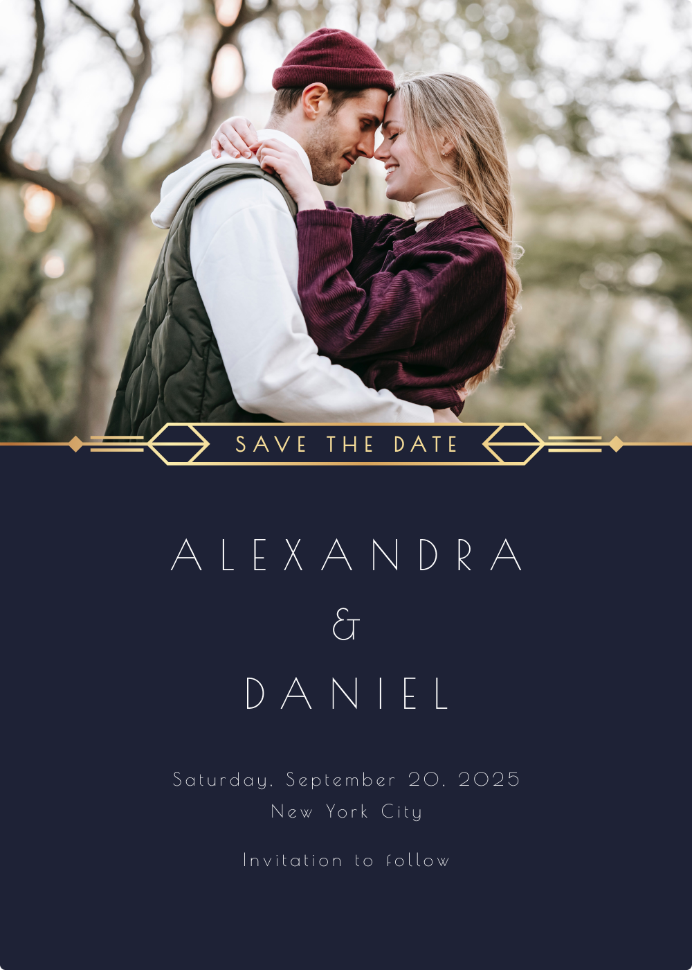 Save The Date - ALLEGRA – OhHappyPrintables