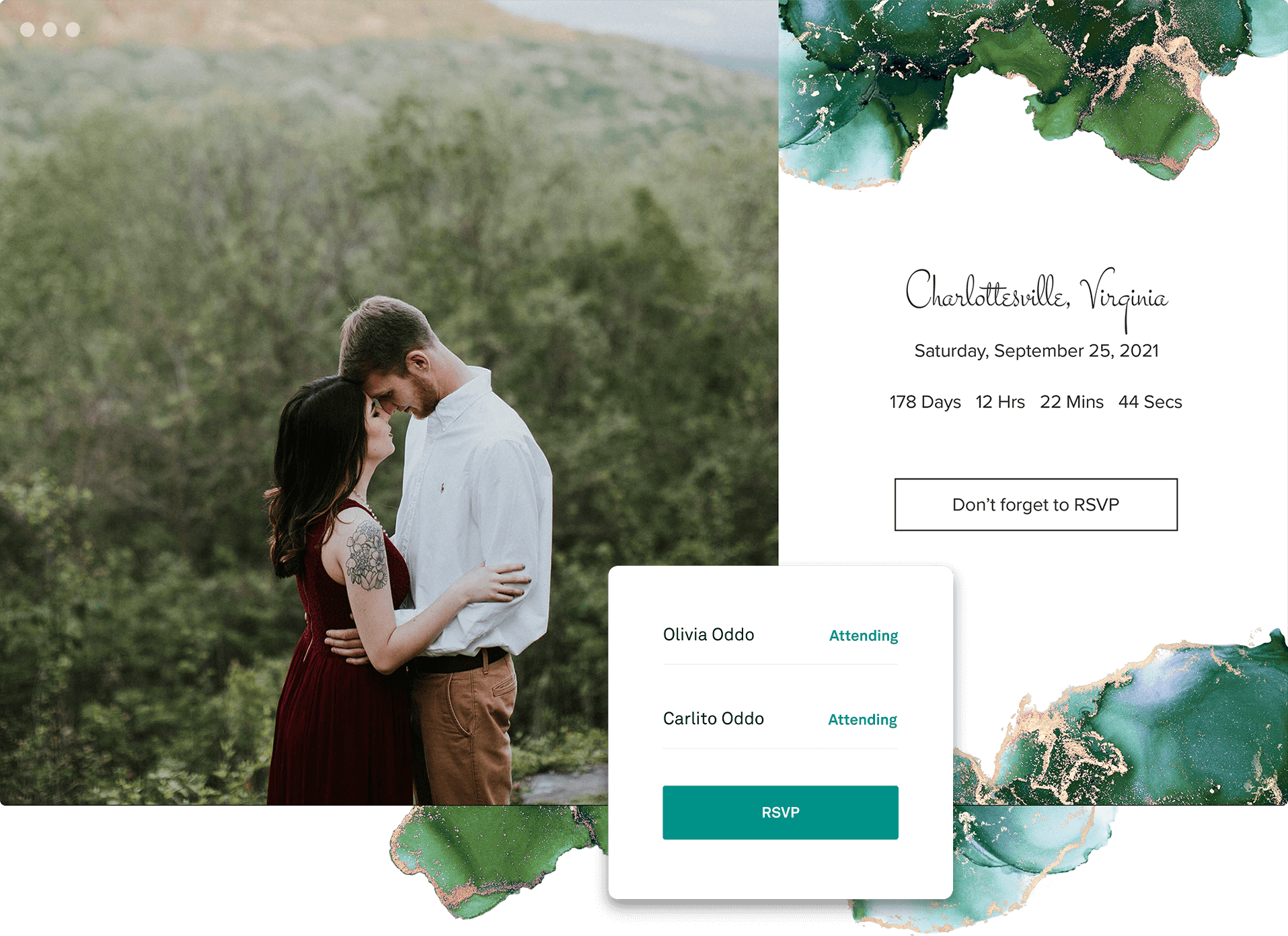 Free Online RSVP for Weddings (With Website + Invites) - Joy