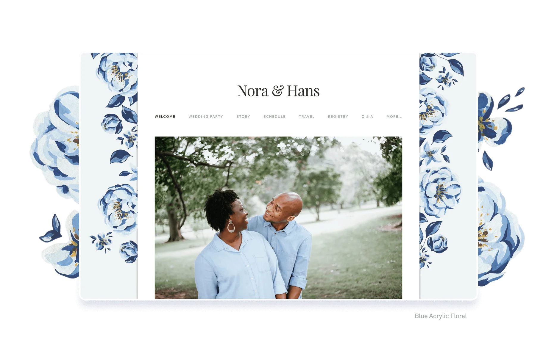 Wedding Website Hero Image