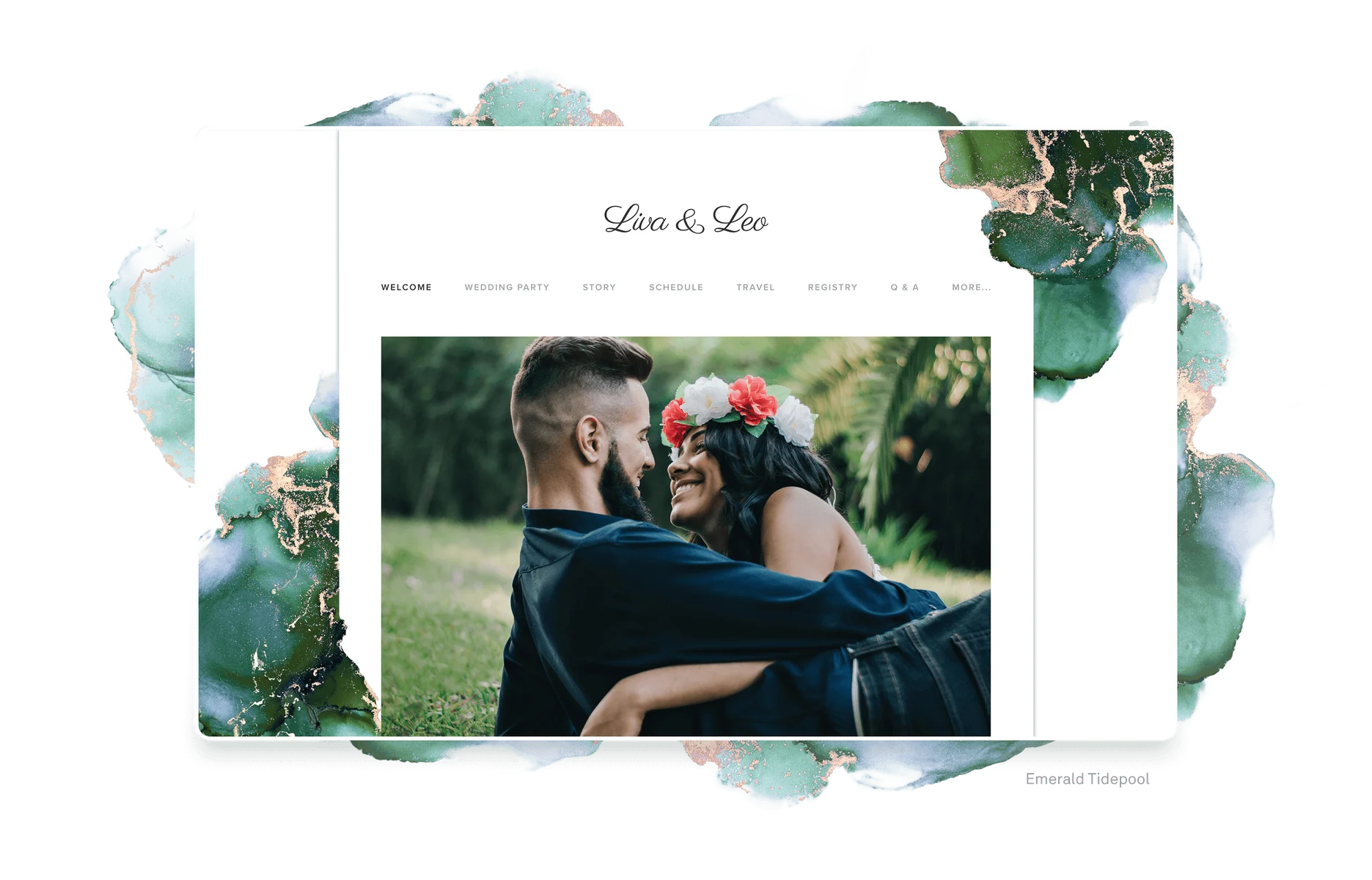 Wedding Website Hero Image