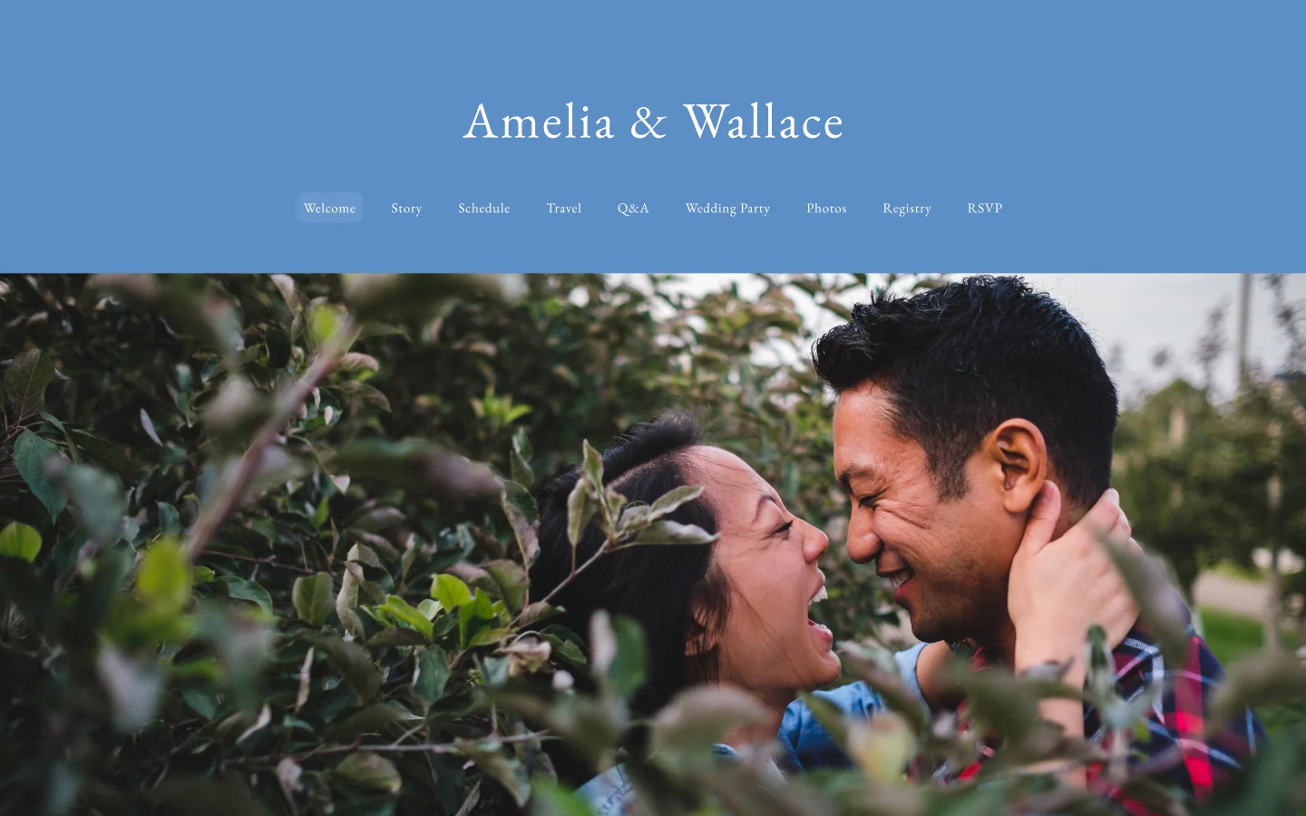 Charlotte Wedding Website