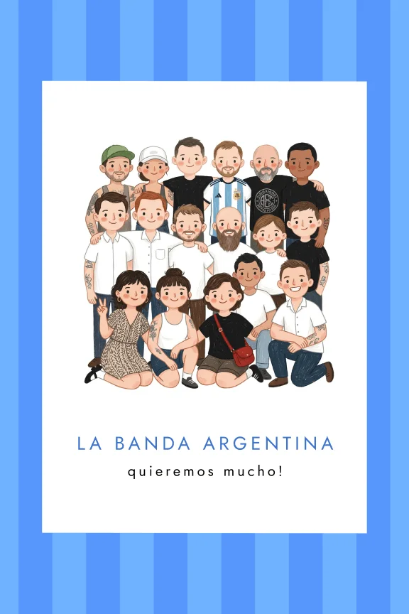 La Banda Argentina, group portrait