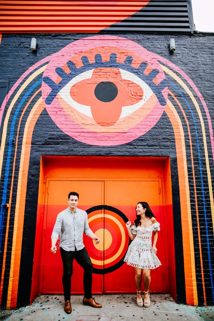 bushwick engagement photo location nyc