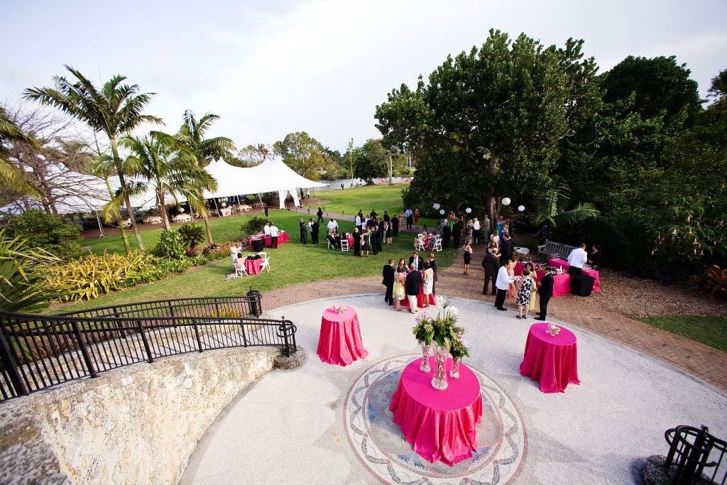 Fairchild Tropical Botanic Garden outdoor wedding venue in miami