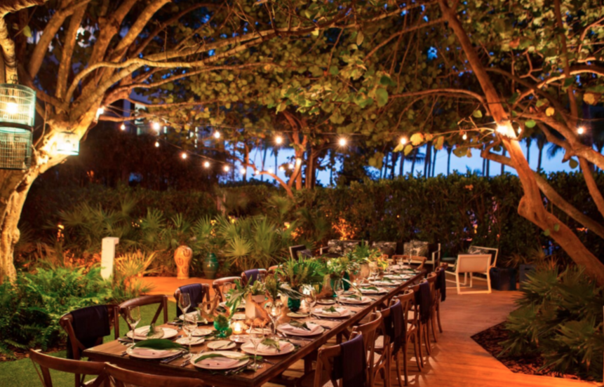 W South Beach outdoor wedding venue in miami