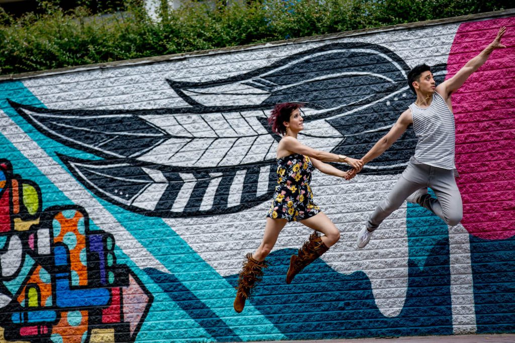 crystal city engagement photo dc