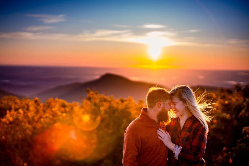 shenandoah national park engagement photo dc