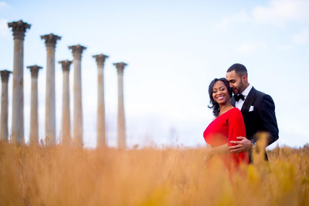 national arboretum engagement photo dc