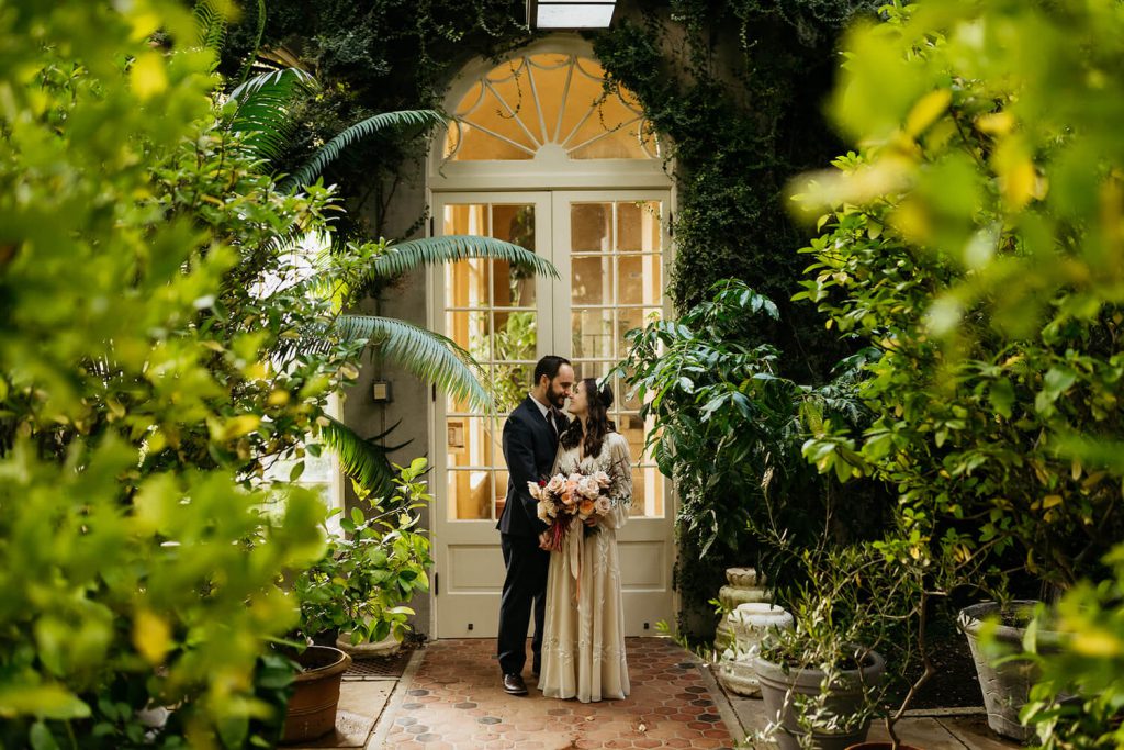 dumbarton oaks engagement photo dc