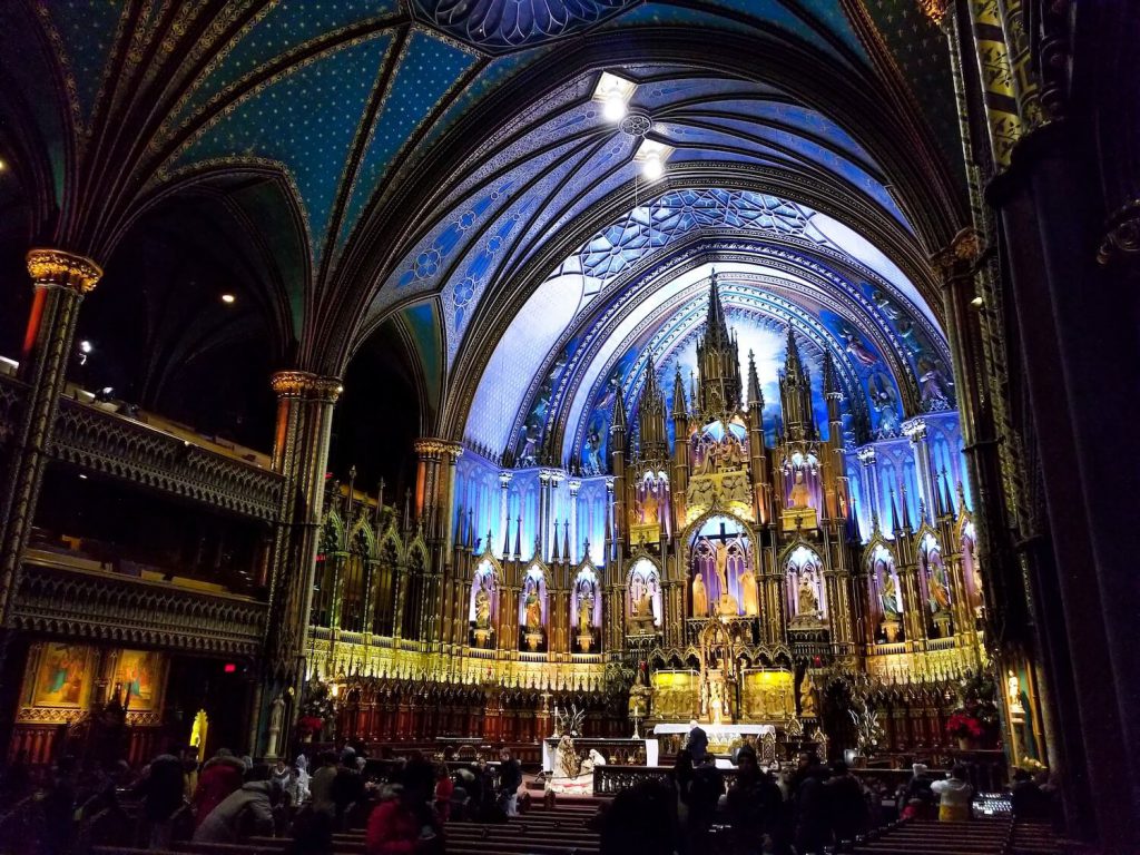 notre-dame basilica best place to propose in montreal