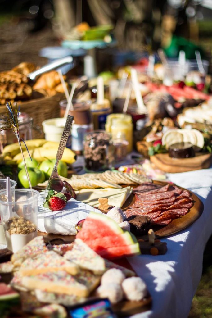 grazing boards wedding catering trend 2020