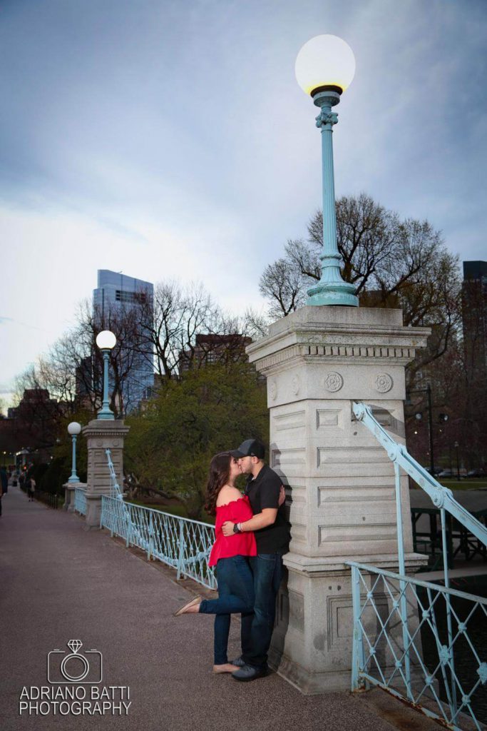 boston public garden engagement photos boston