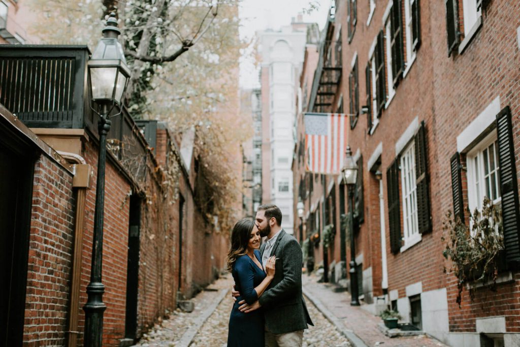 beacon hill engagement photos boston