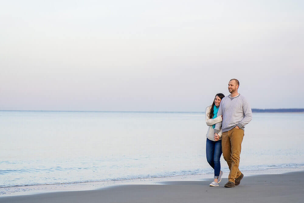 crane beach engagement photos boston