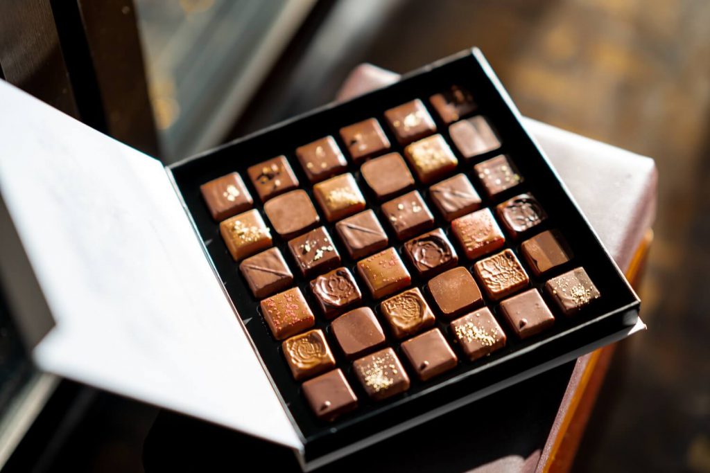 box of chocolates valentine's day proposal idea