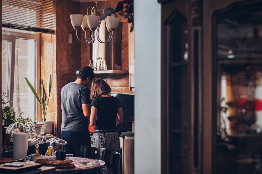 home cooked meal valentine's day proposal idea