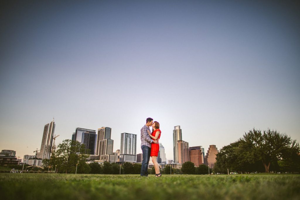 auditorium shores engagement photo austin