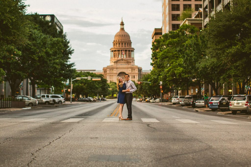 the capitol building engagement photo austin