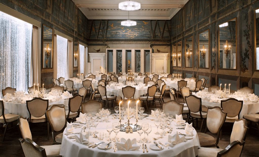 the caledonian, a waldorf astoria hotel small wedding venue edinburgh