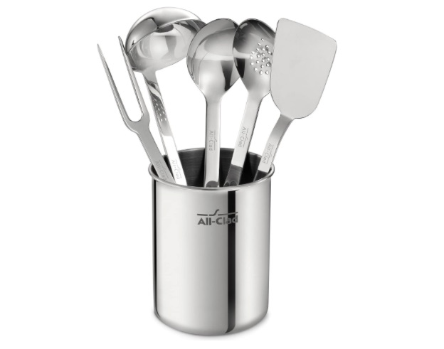 wedding registry ideas all-clad professional stainless steel kitchen tool set 6 piece