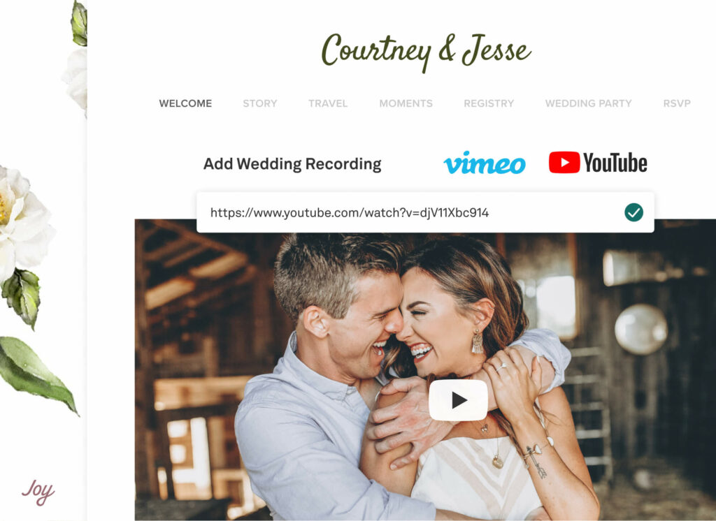 Virtual Wedding Recording