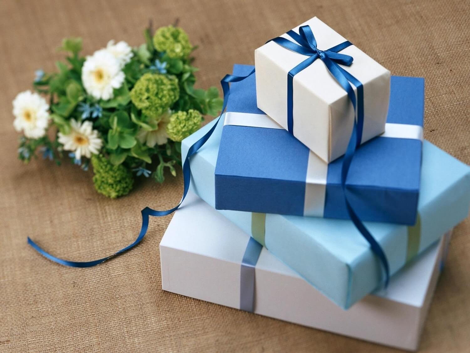 presentation of a gift