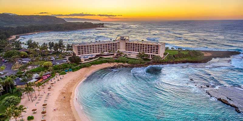 Turtle Bay Resort on Oahu’s North Shore honeymoon resorts hawaii