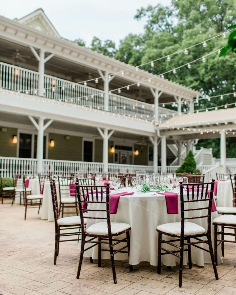 Outdoor wedding venue in Charlotte, North Carolina