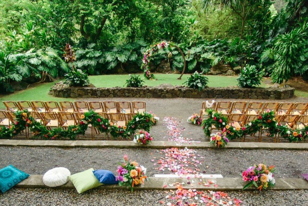 waimea valley oahu wedding venues