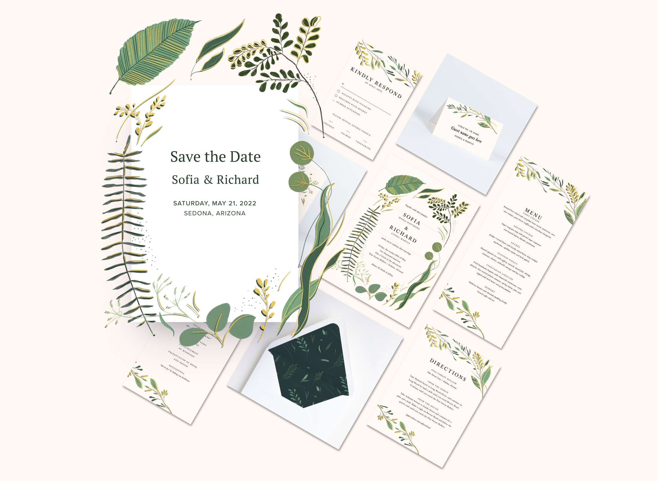 What to Include on Your Save The Date Cards - Fine Day Press