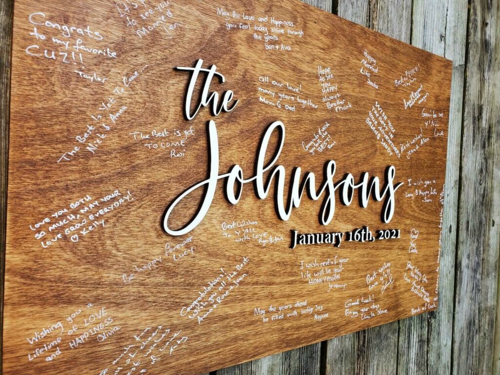 wedding welcome sign ideas