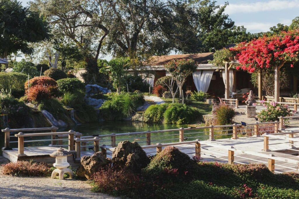 intimate destination wedding ideas redland koi gardens