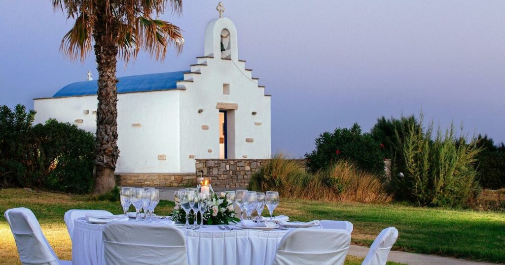 destination wedding greece poseidon of paros