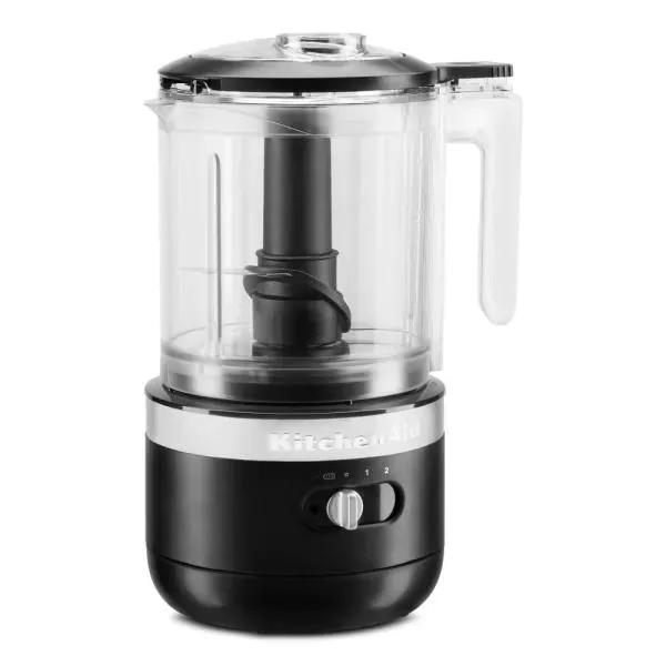 Kitchen Aid Cordless 5-Cup Food Chopper in matte black