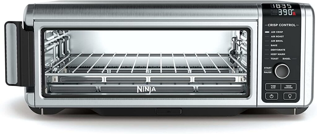 Ninja Foodi Digital Air Fry Oven in silver and black