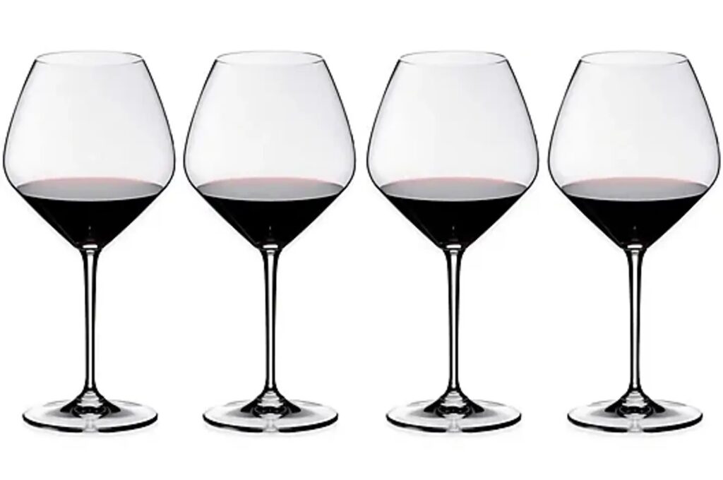 Riedel Heart to Heart Pinot Noir Wine Glasses, Set of 4
