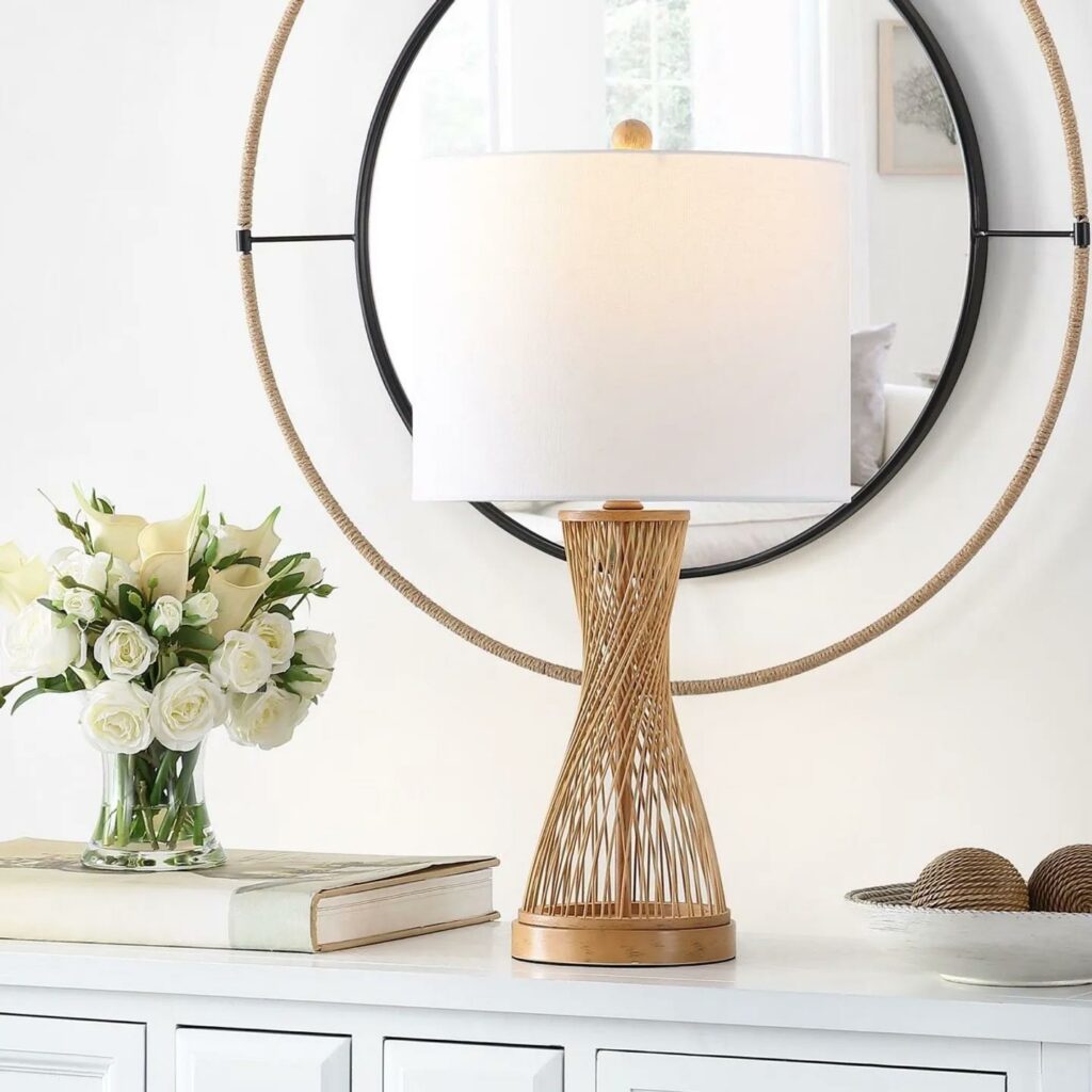 Best Table Lamp: Safavieh Magnus Bamboo Table Lamp