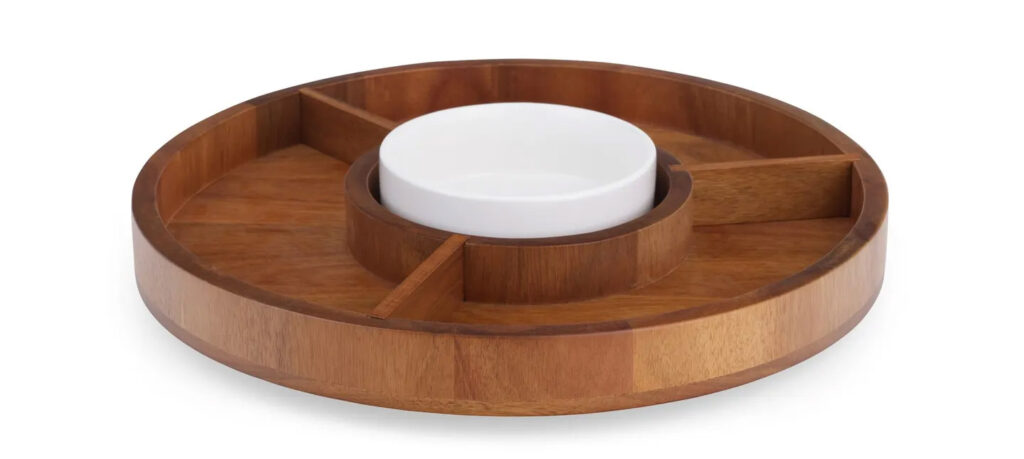 Nambe Duets Lazy Susan