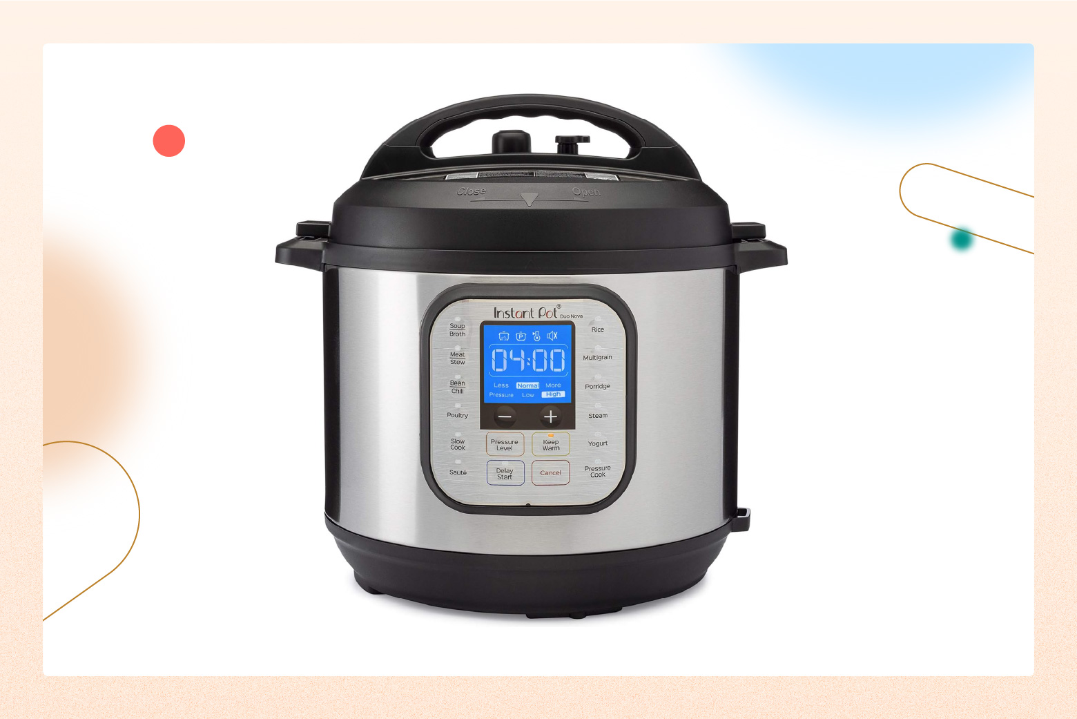product photo of InstantPot multiuse pressure cooker