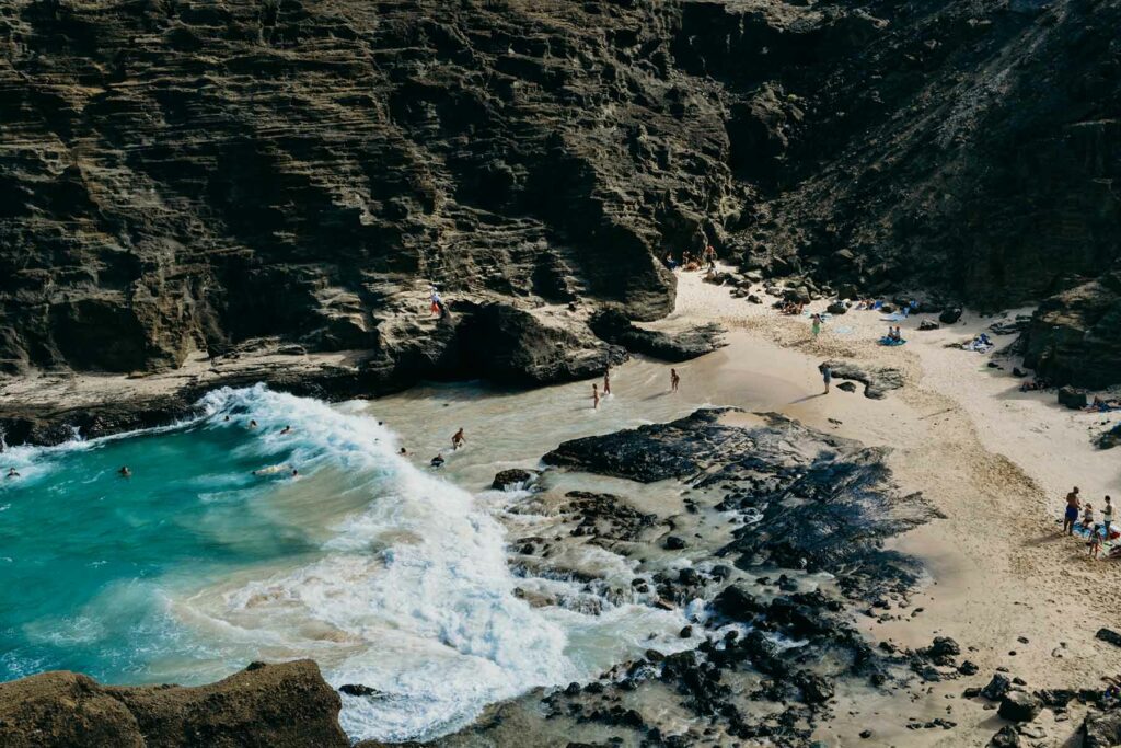 Eternity Beach on Oahu, one of the best places to propose in the U.S.