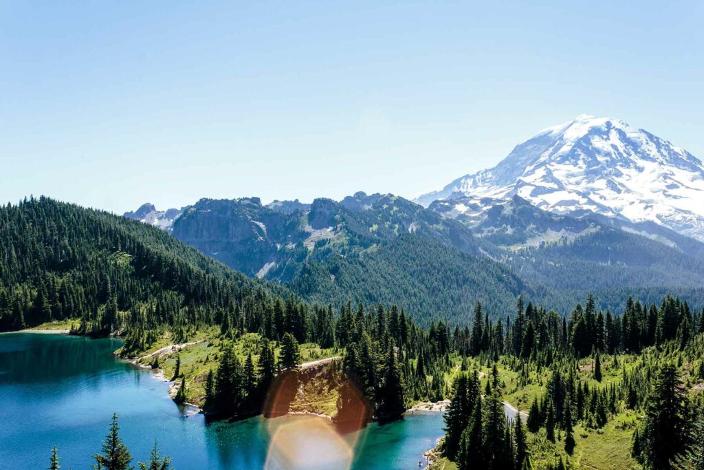 Mount Rainier National Park, one of the best places to propose in the U.S.