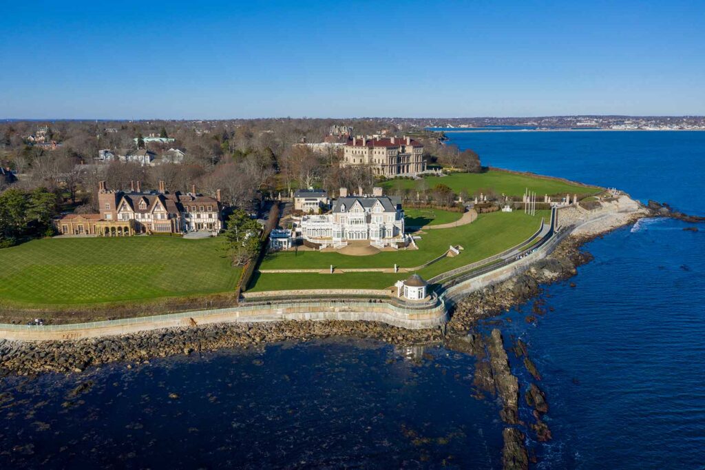 The Breakers mansion in Rhode Island, one of the best places to propose in the U.S.