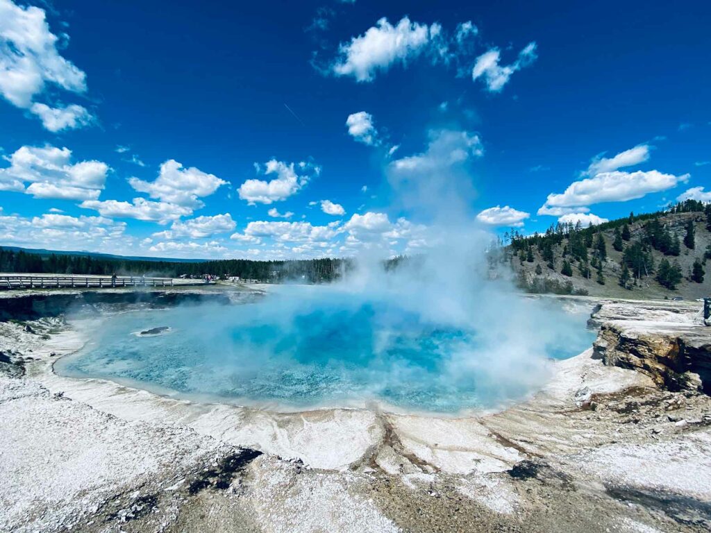 Yellowstone National Park, one of the best places to propose in the U.S.