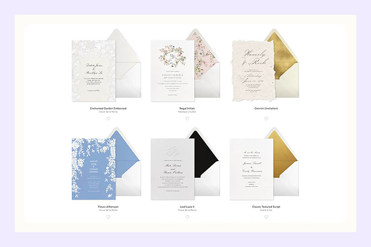 Paperless Post wedding invitations